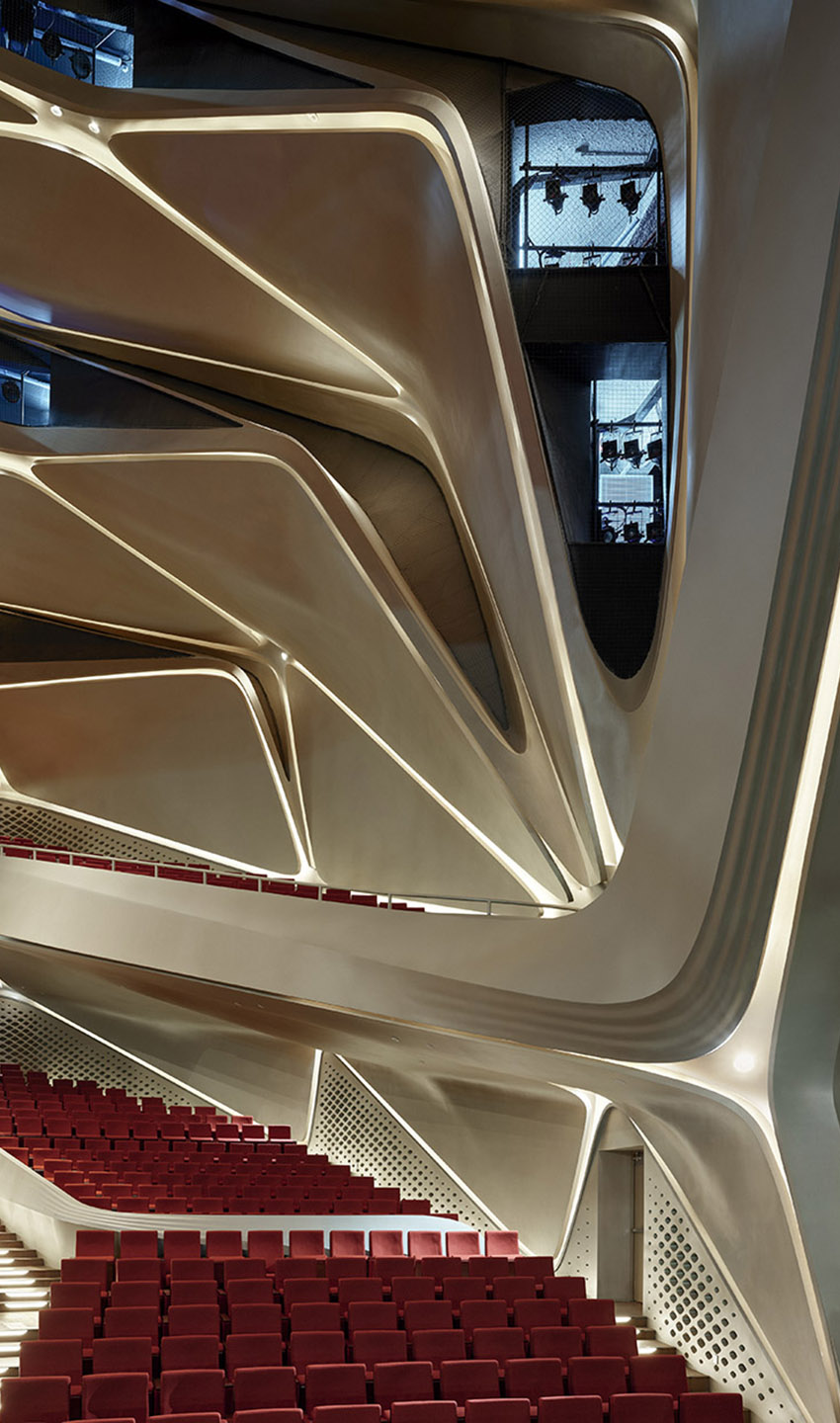 ZHA Zhuhai Jinwan Civic Art Centre ┬®Virgile Simon Bertrand e9e