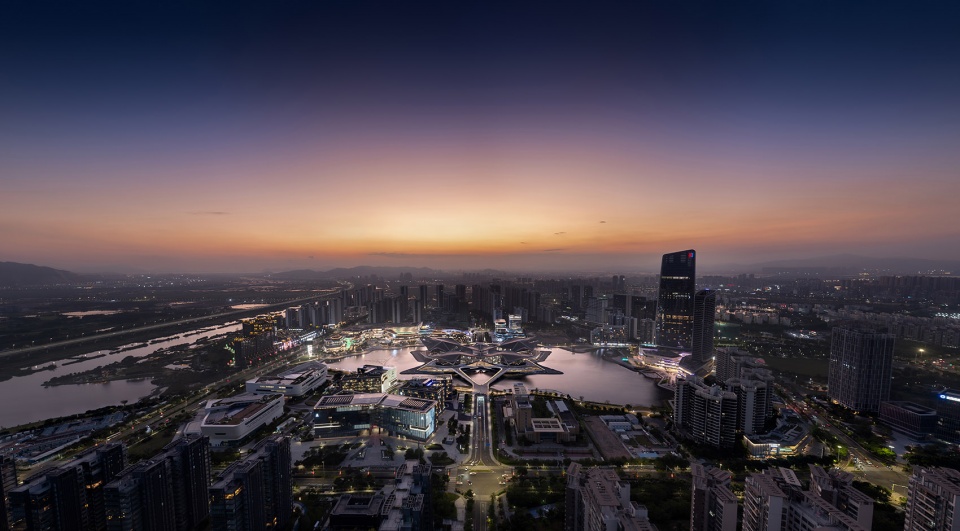 ZHA Zhuhai Jinwan Civic Art Centre ┬®Yipeng Lyu