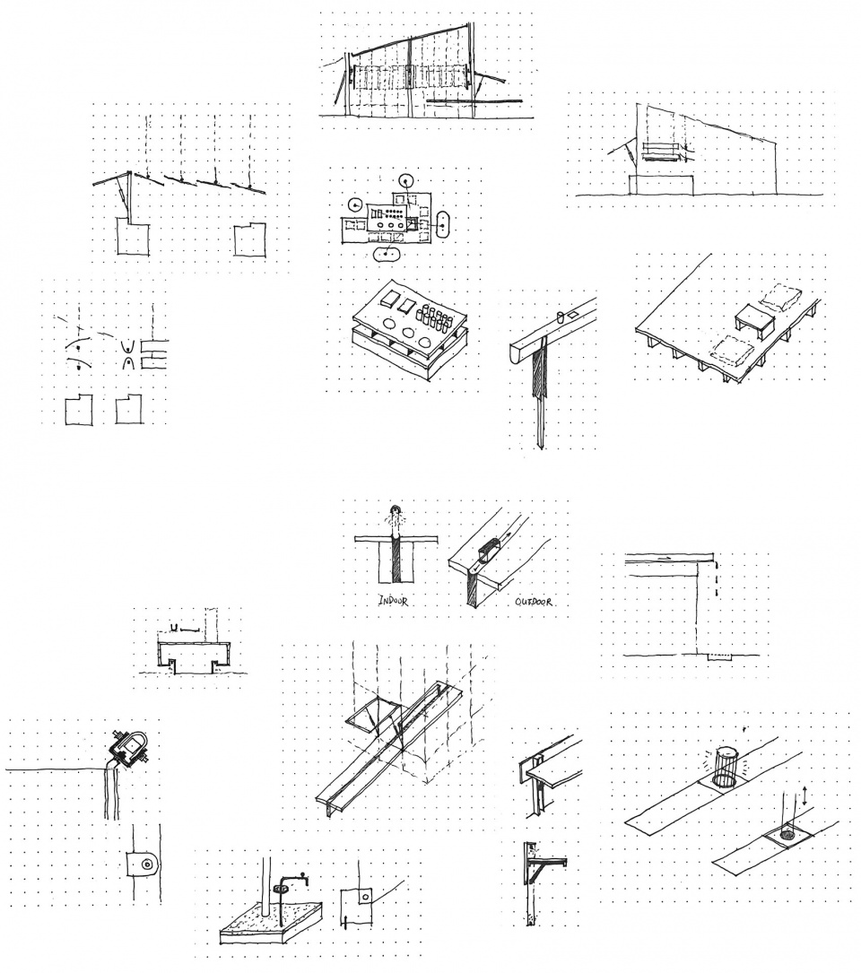 BASAO Bailuzhou Neutra Architects Process Sketches