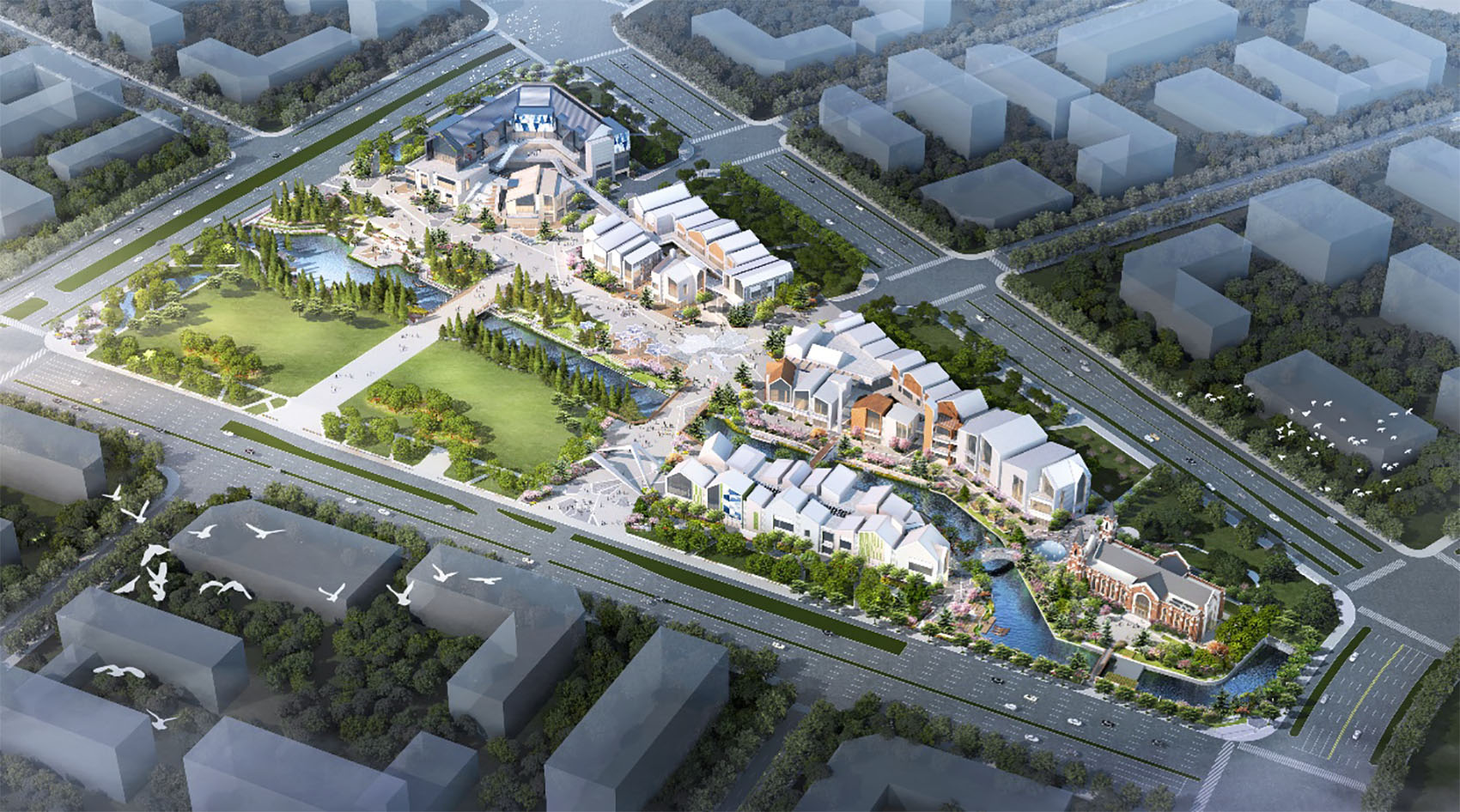 alpine ice and snow themed cultural and tourism resort town 40