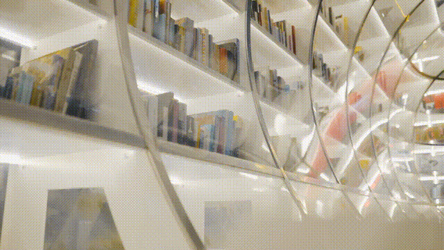 alpine ice and snow themed cultural and tourism resort town gif16