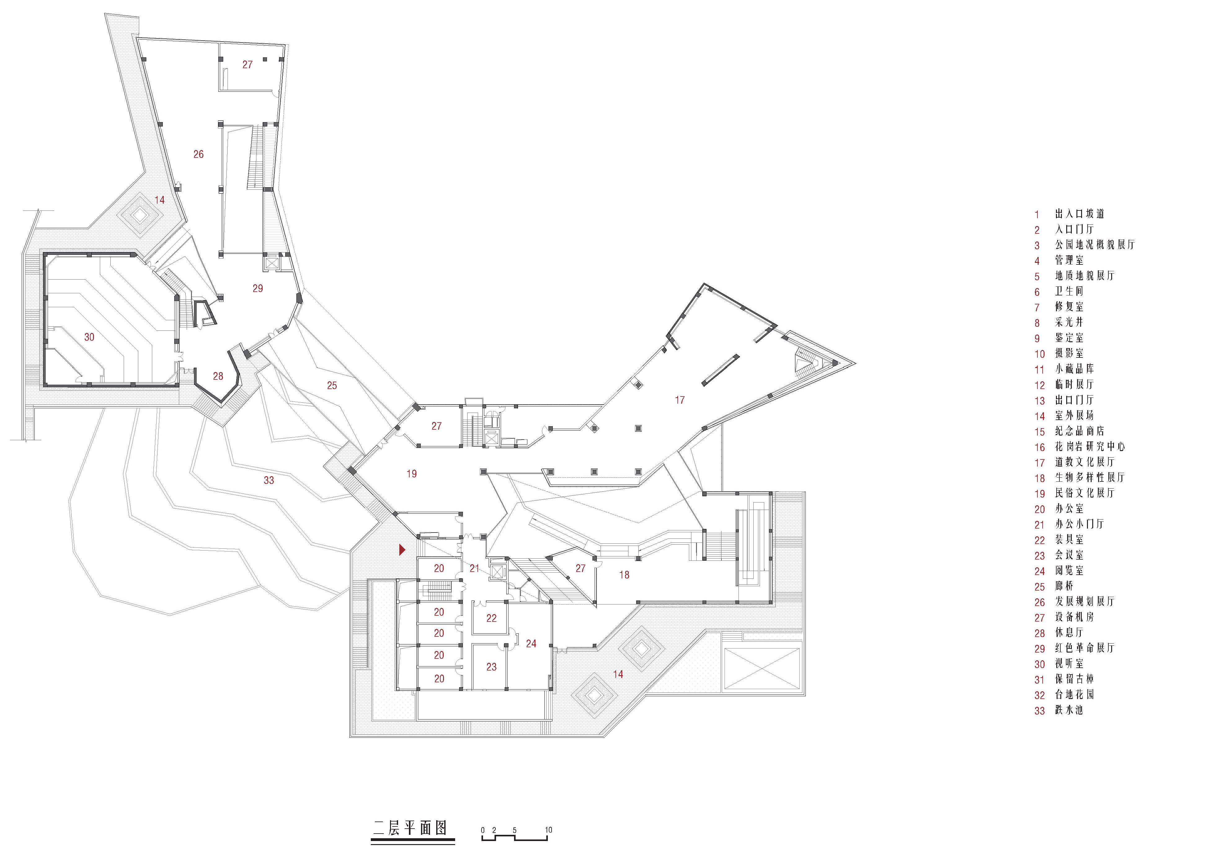 reflection on the design of sanqingshan geological museum by uad