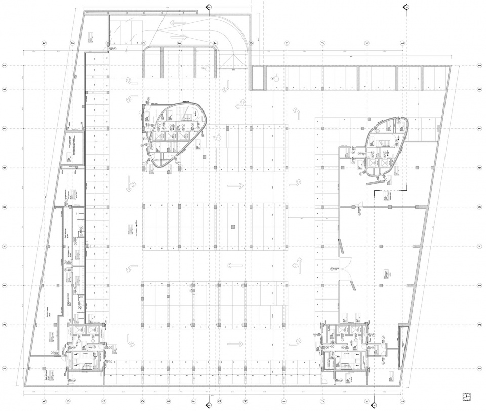 business garden warszawa hotel by fuksas