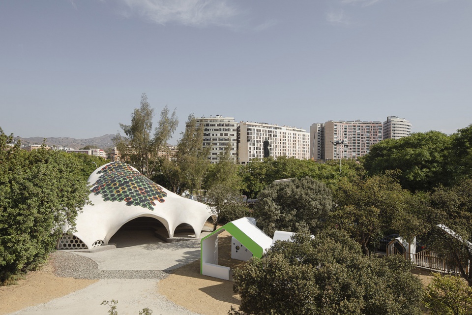pavilion e4 efficient outdoor educational space by juan gavilanes velaz de medrano ferran ventura blanch