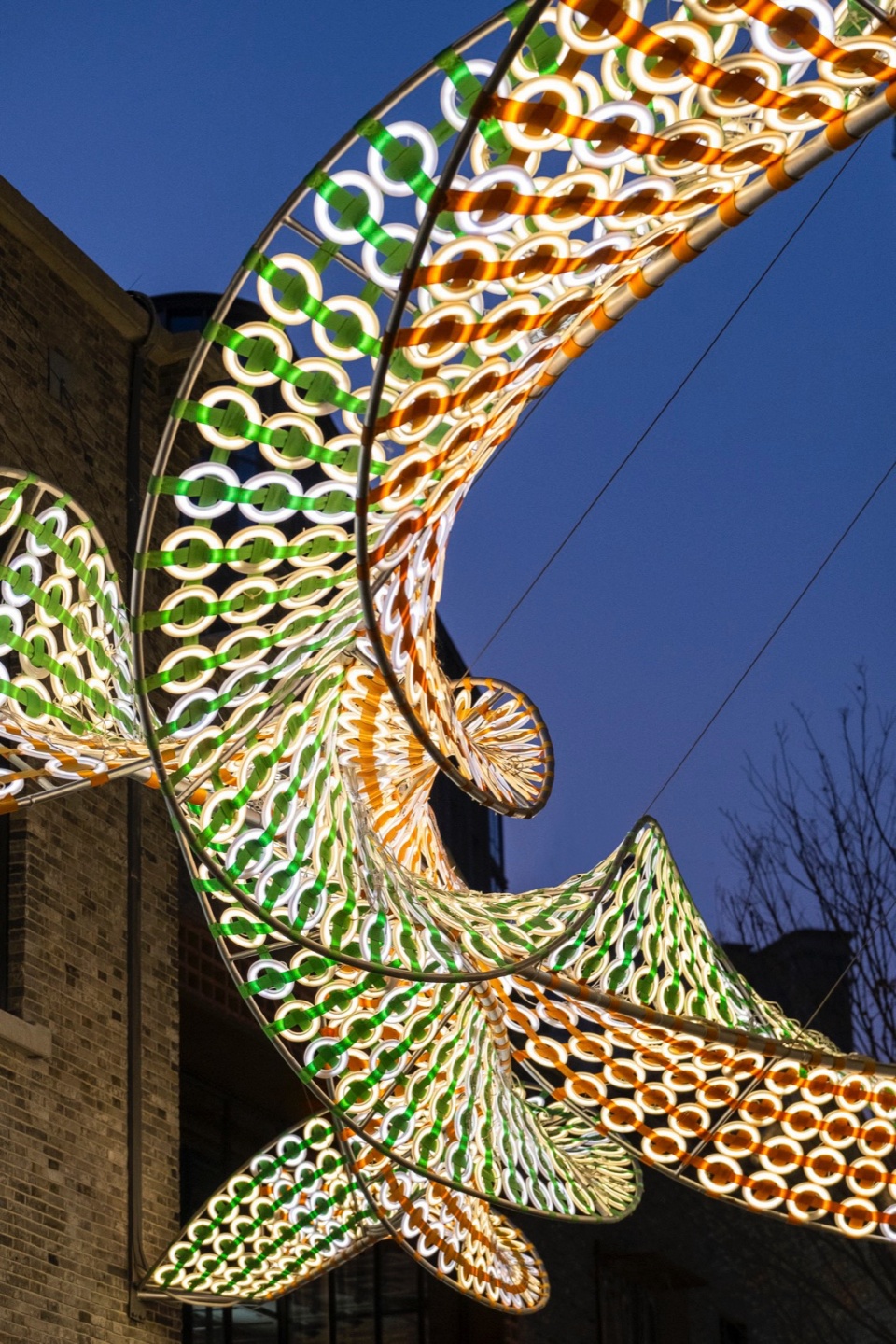 a weaving double helix in shanghai shikumen by hcch studio