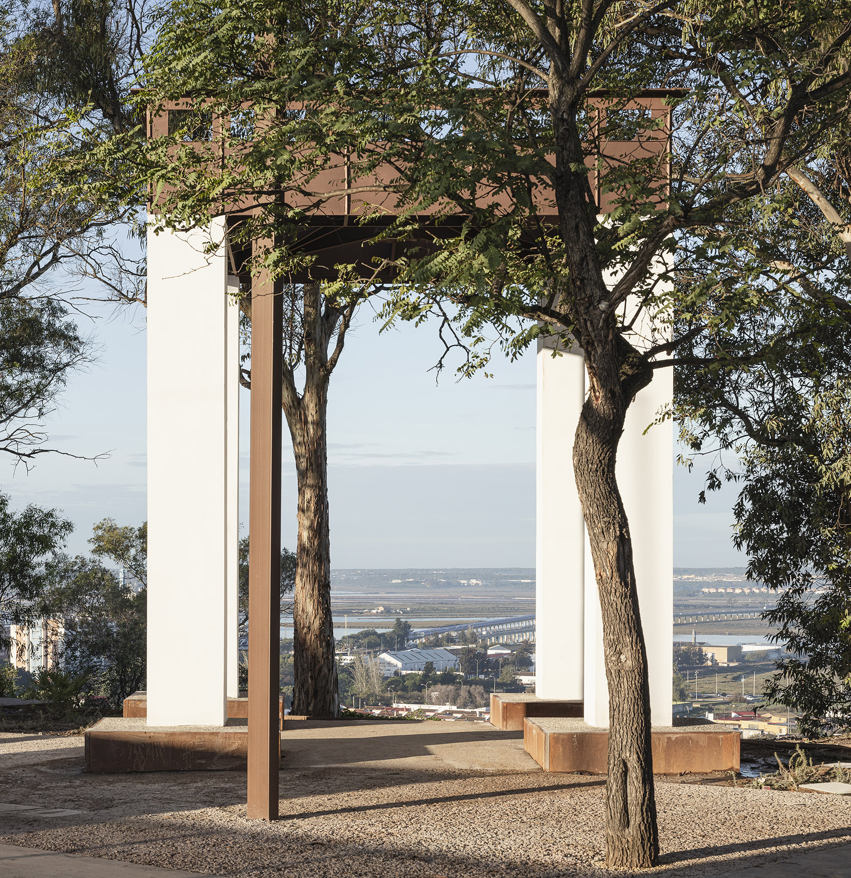 landscape adaptation on the cornice and slopes of el conquero by estudio acta