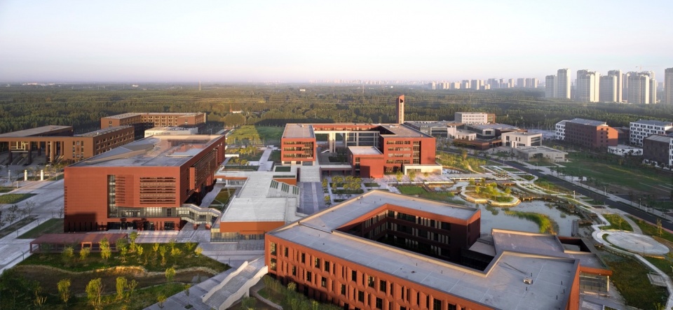 master plan of dezhou advanced normal school by guzhihong studio