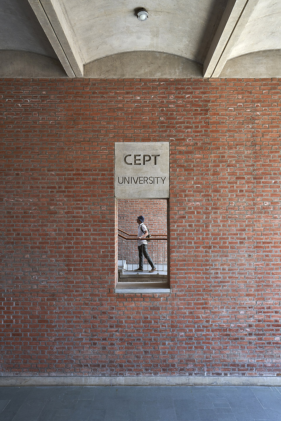 cept university foundation hall lecture hall and kund by ccba designs