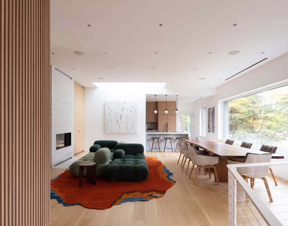 forest lake house by pachano vollert architecture