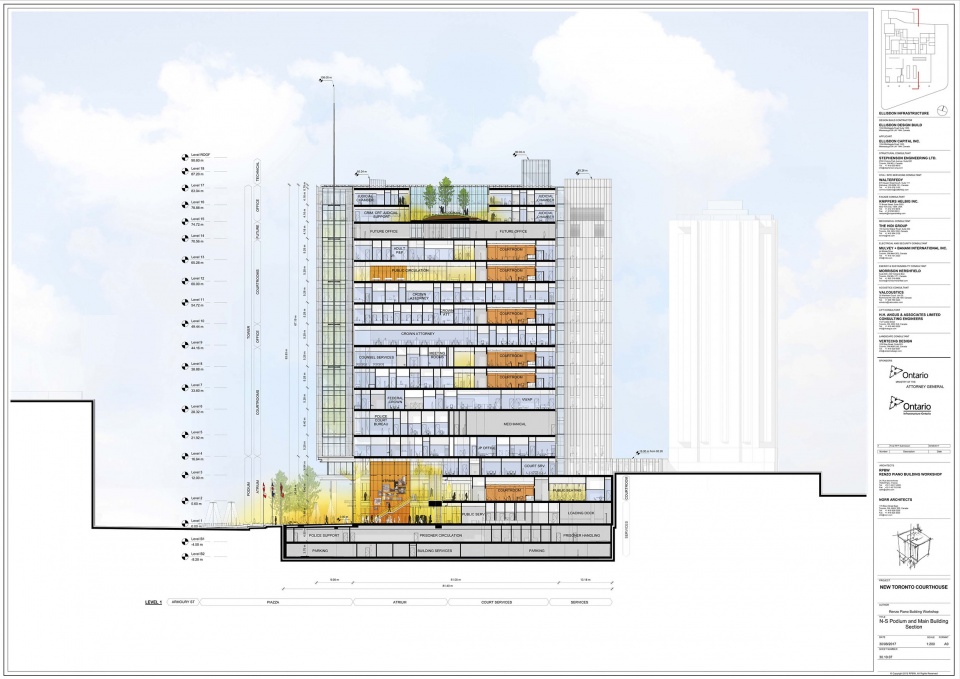 ontario court of justice by renzo piano building workshop and norr architects engineers limited