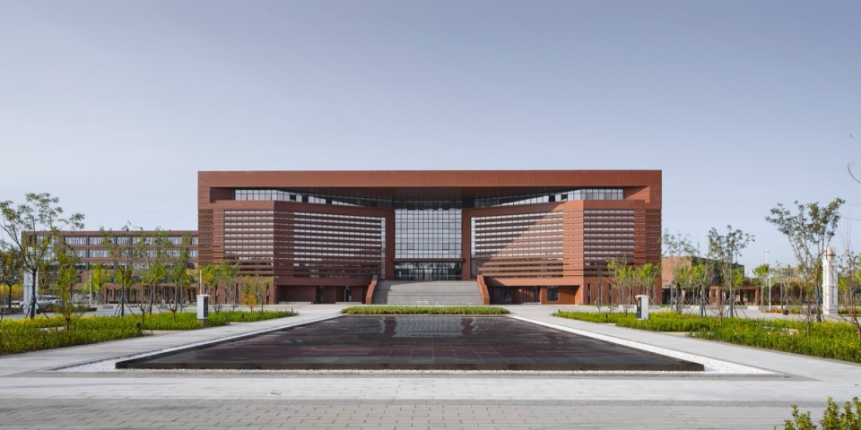 master plan of dezhou advanced normal school by guzhihong studio