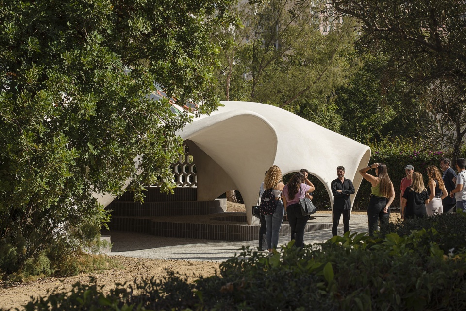 pavilion e4 efficient outdoor educational space by juan gavilanes velaz de medrano ferran ventura blanch