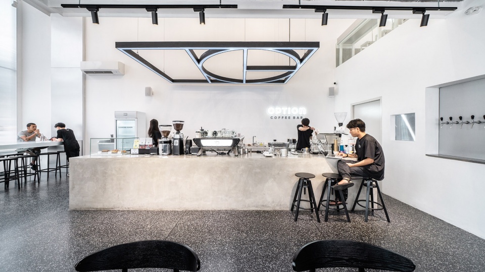 option coffee bar by touch architect co ltd