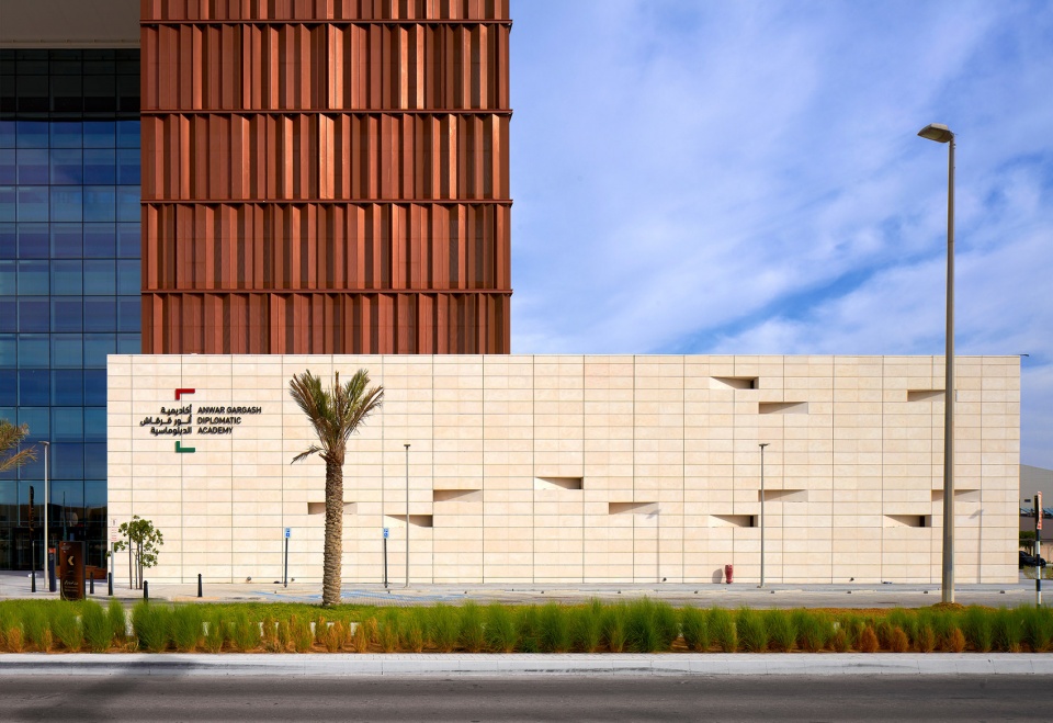 anwar gargash diplomatic academy by shape architecture practice research