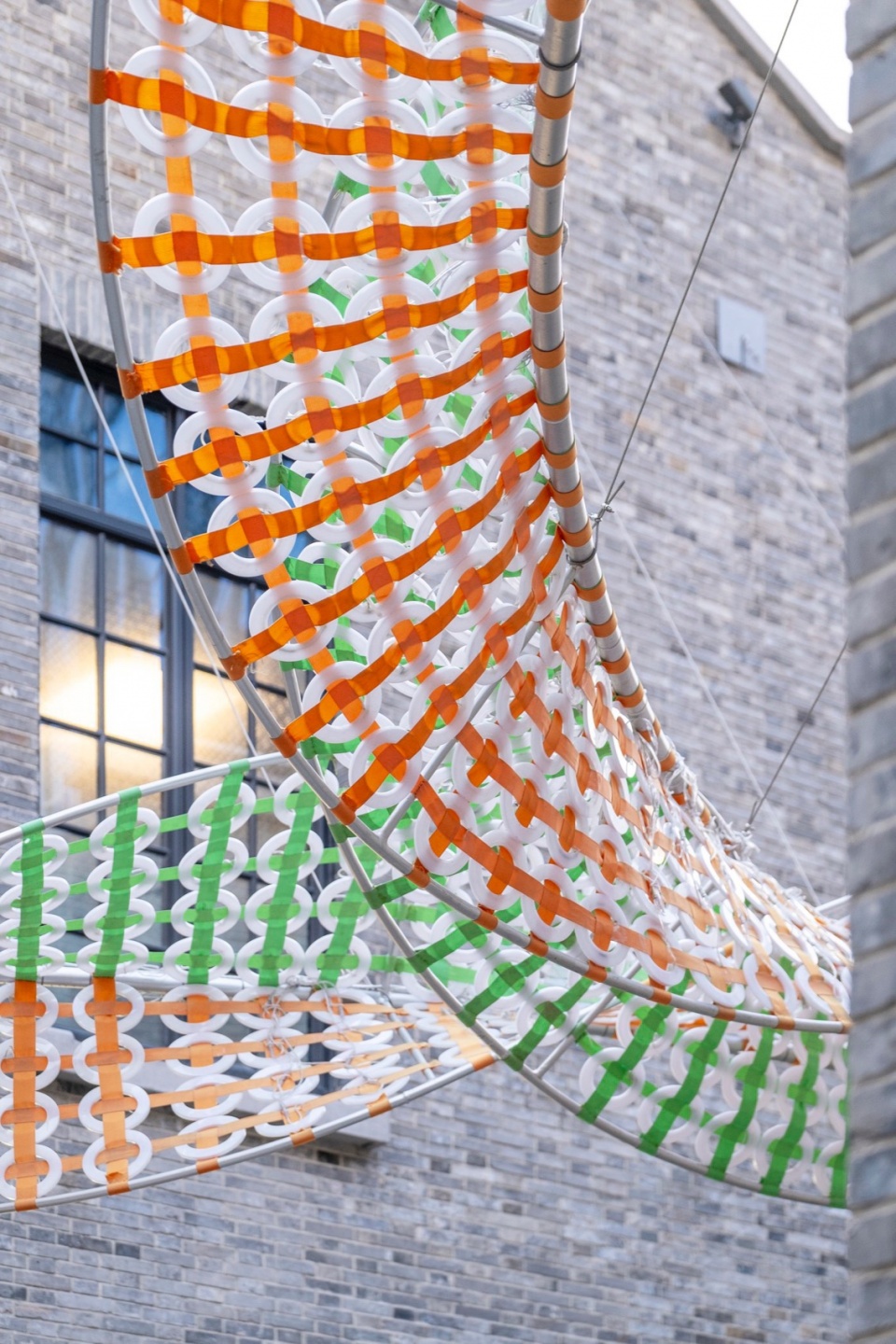 a weaving double helix in shanghai shikumen by hcch studio
