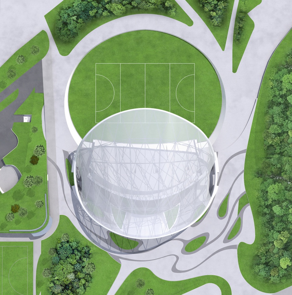 field hockey stadium by archi tectonics