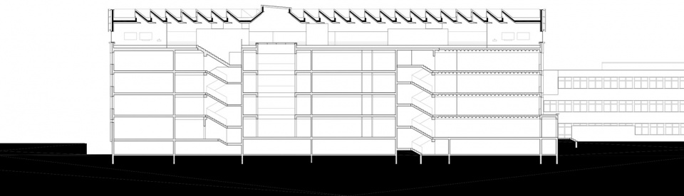 htl bau design school building by ao architekten