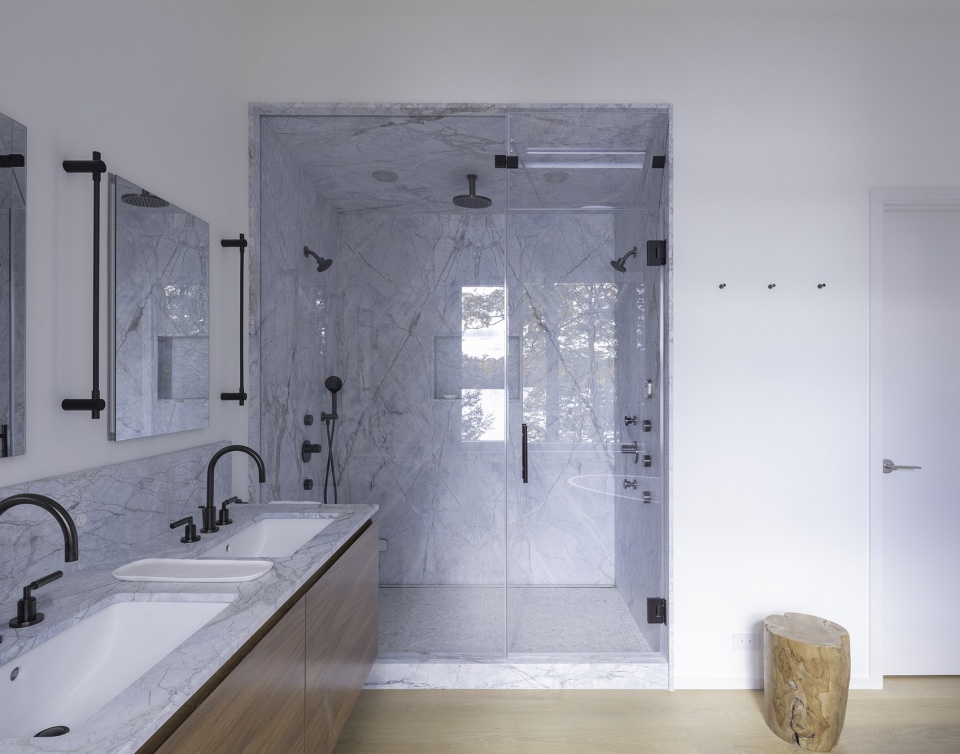 forest lake house by pachano vollert architecture