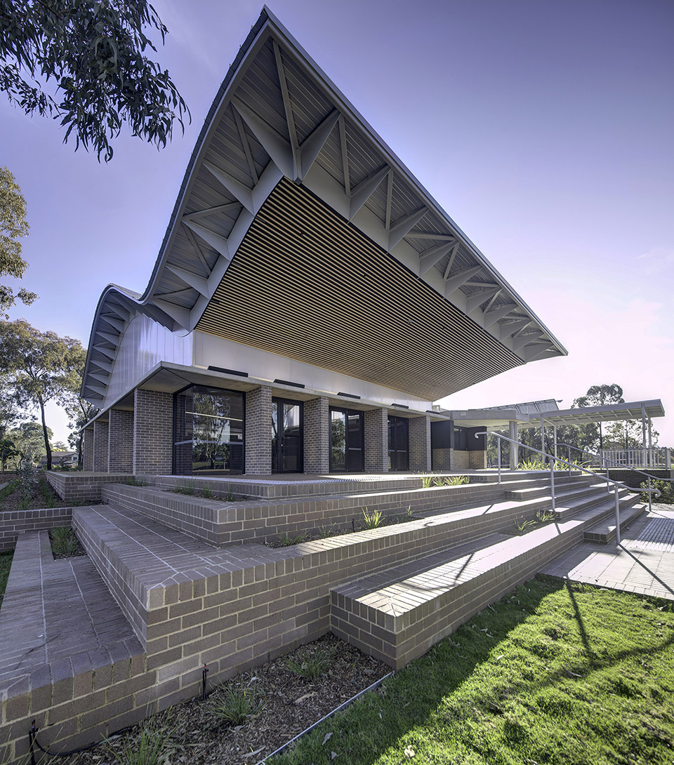 woodcroft neighbourhood centre by carter williamson architects