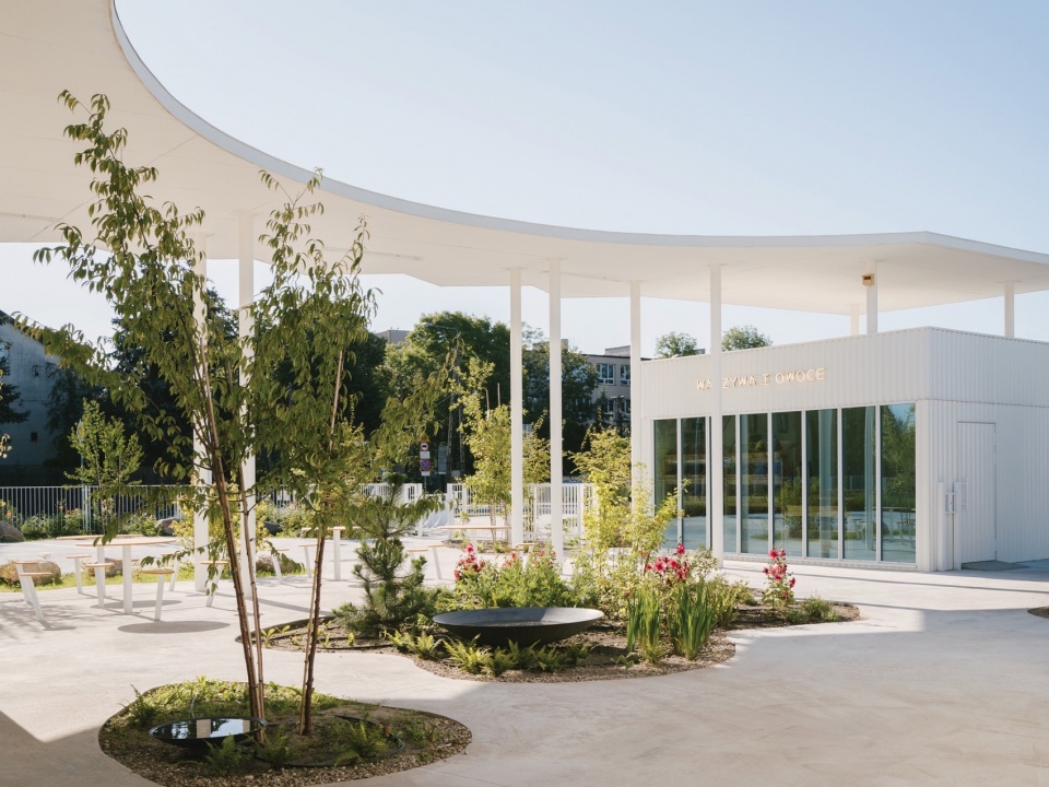 targ blonie market by aleksandra wasilkowska architectural studio
