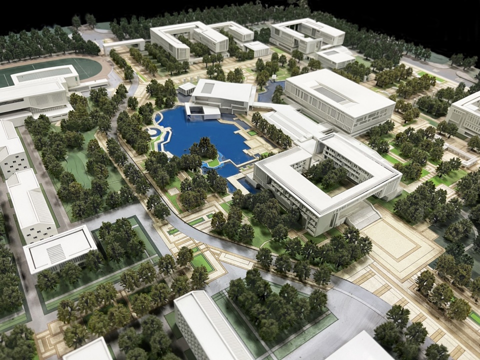 master plan of dezhou advanced normal school by guzhihong studio