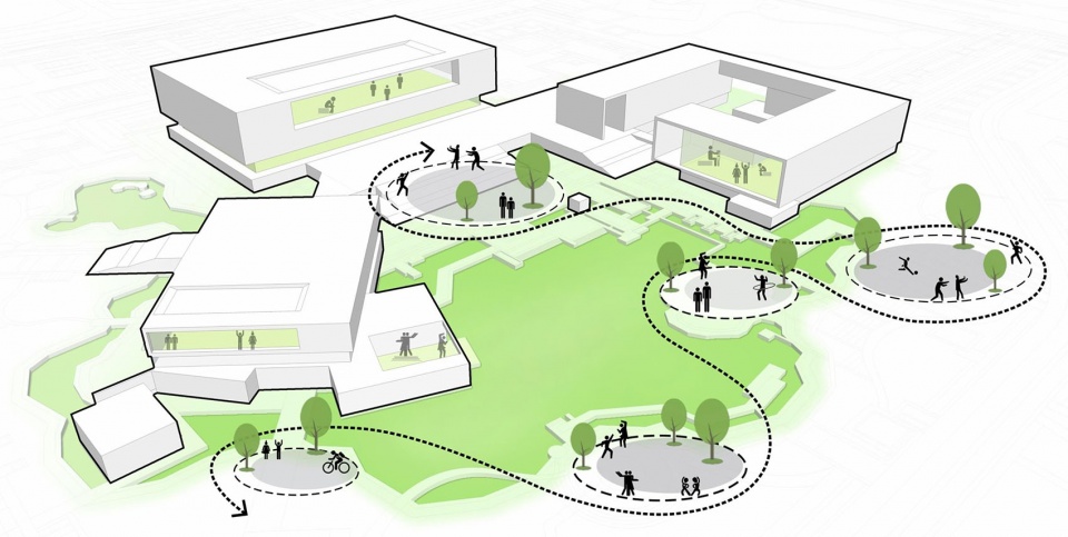 master plan of dezhou advanced normal school by guzhihong studio