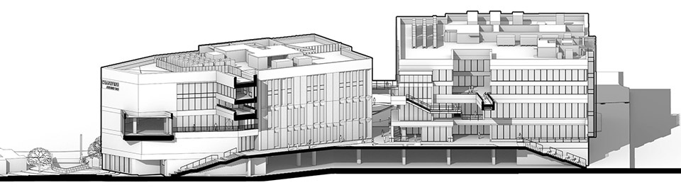 Renovation of Changfeng Guosheng Center China by Lacime Architects