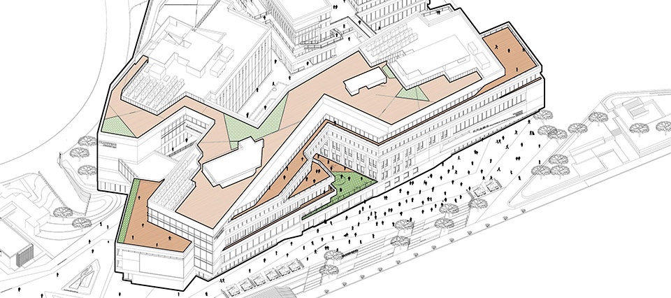 Renovation of Changfeng Guosheng Center China by Lacime Architects