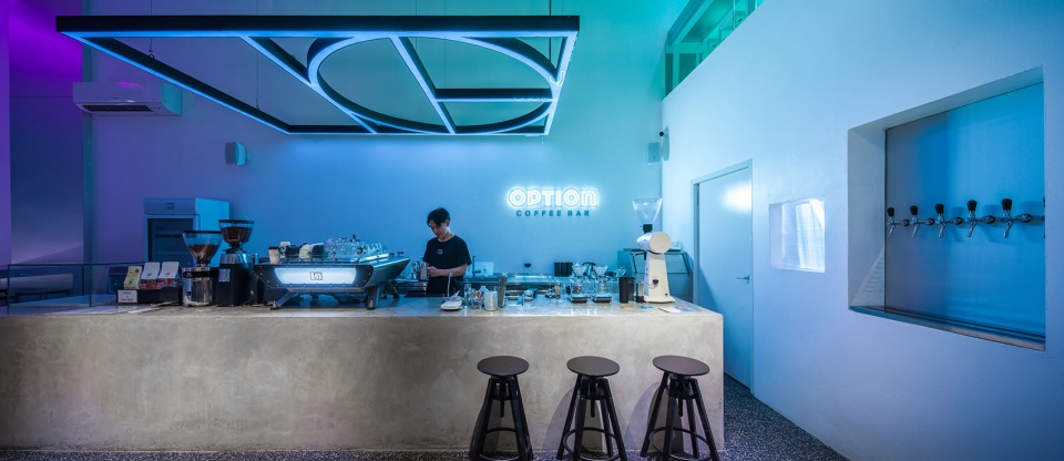 option coffee bar by touch architect co ltd