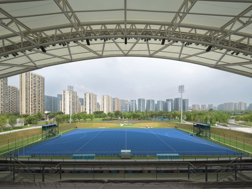 field hockey stadium by archi tectonics