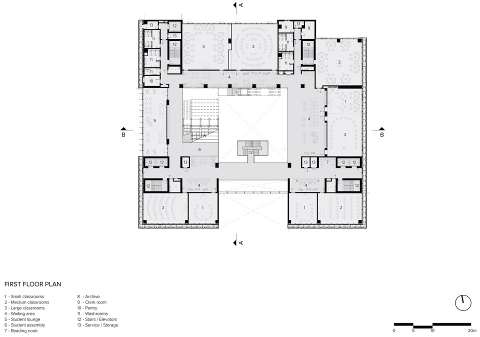anwar gargash diplomatic academy by shape architecture practice research
