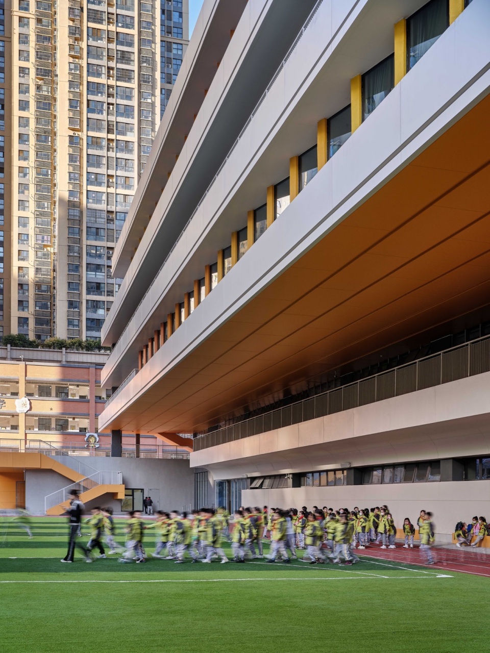 comprehensive building construction project of xian weiyang road primary school by china northwest architecture design and research insti...