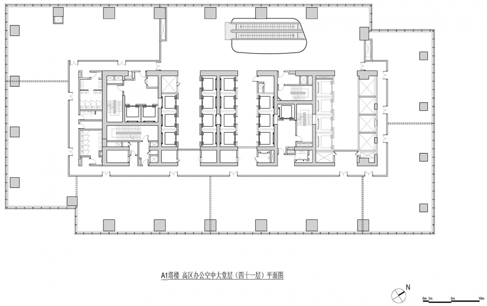 武汉企业天地1号 PC P佩里克拉克建筑师事务所