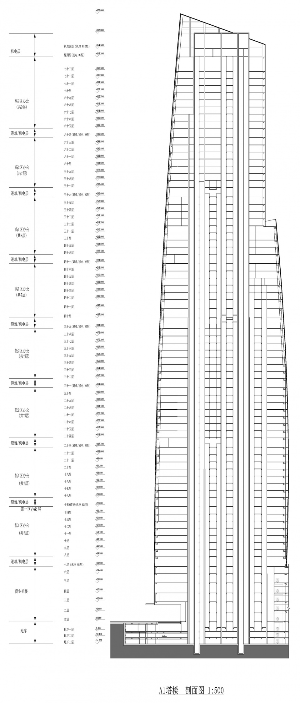 武汉企业天地1号 PC P佩里克拉克建筑师事务所
