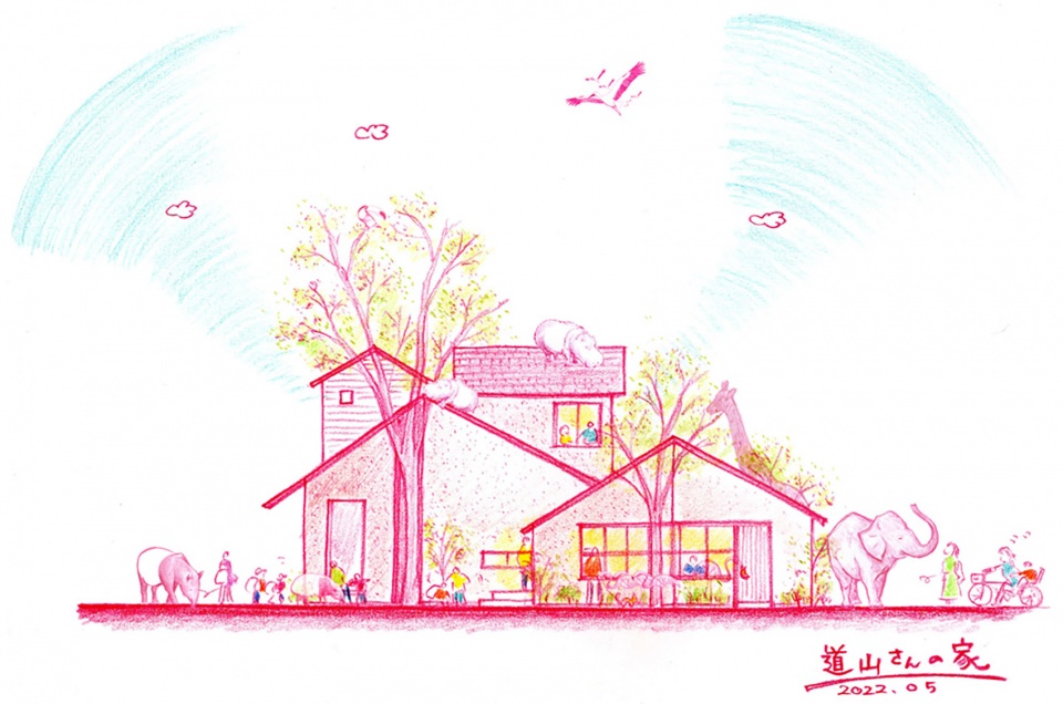 michiyama sans house by niko design studio