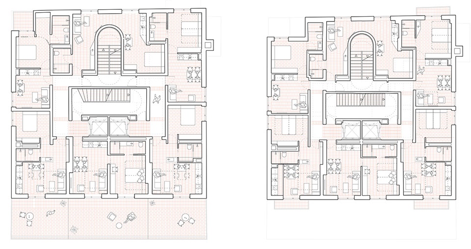 Transformation of an abandoned building into 27 apartments by NUA arquitectures 拷贝