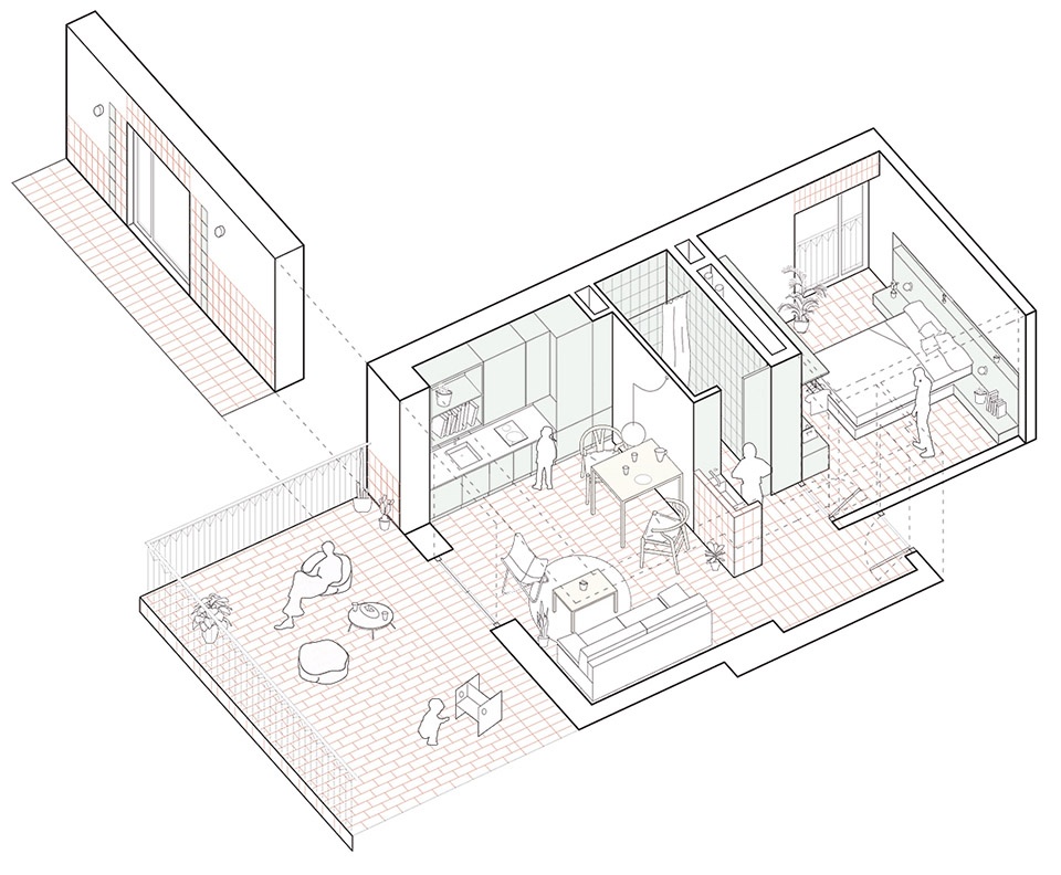 Transformation of an abandoned building into 27 apartments by NUA arquitectures