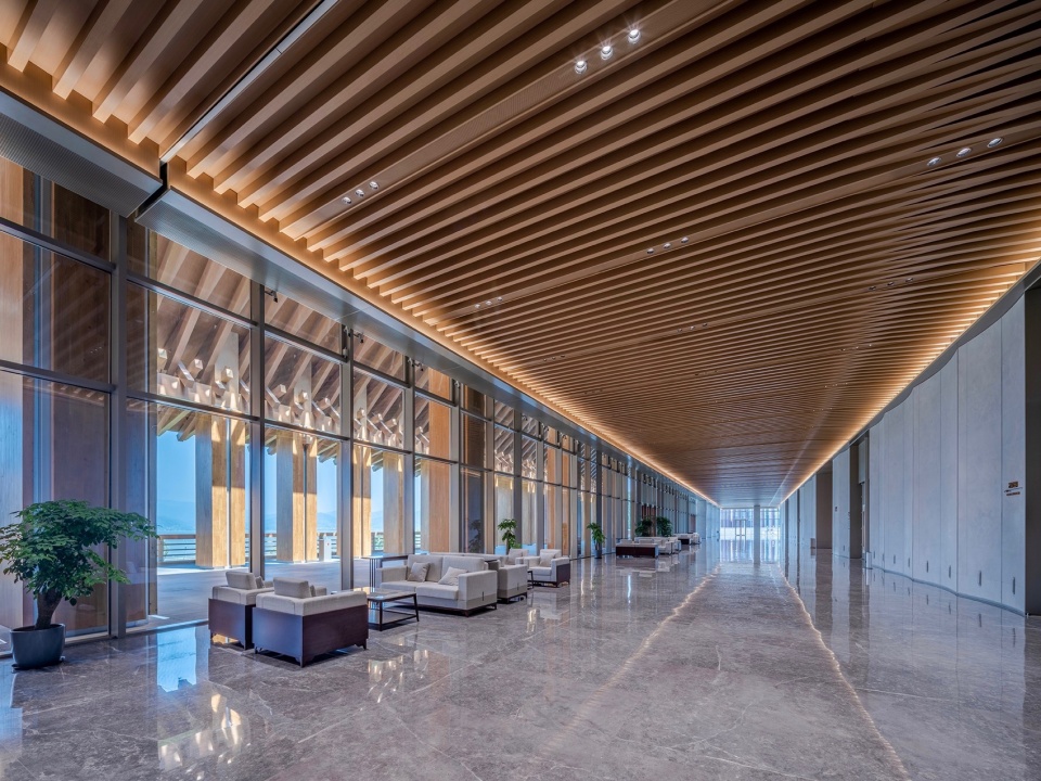 主会场区前厅 © 北京建院装饰工程设计有限公司ningbo international conference center
