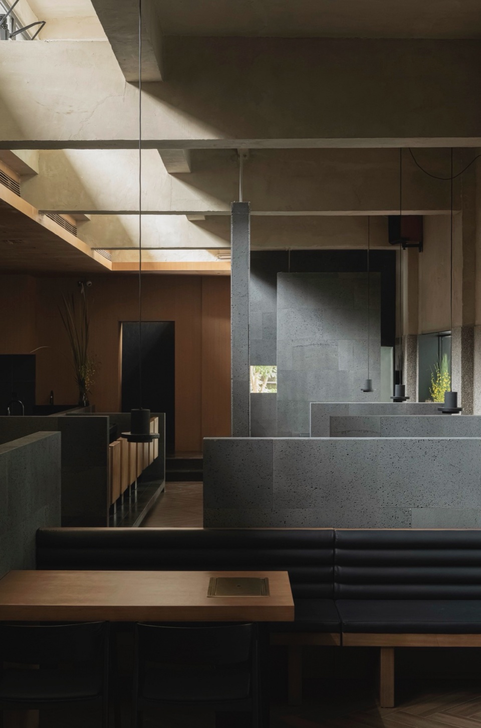层层叠叠的墙 layer walls©vanwang sanga japanese fusion restaurant