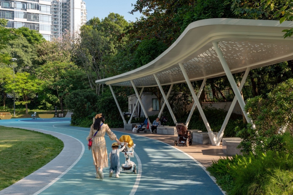 休憩亭 © HOPE翰博设计 杨洋 north lilin park by hope design