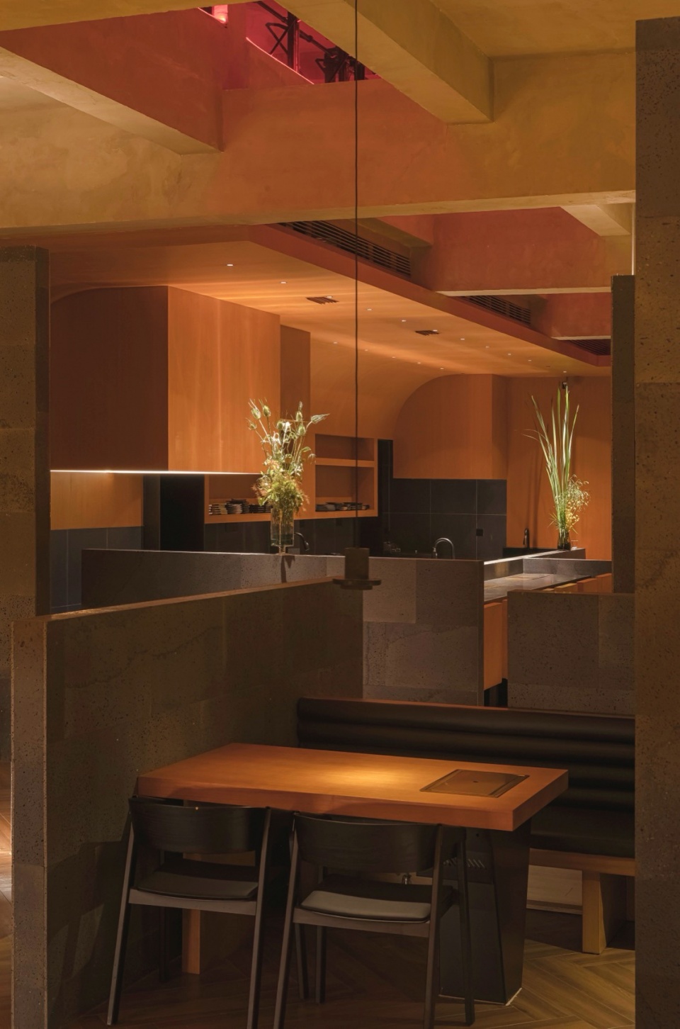 夜晚餐厅室内02 interior night time photo 02 ©vanwang sanga japanese fusion restaurant