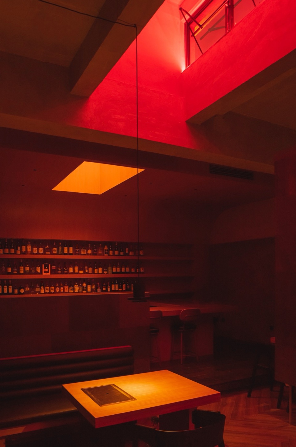 酒吧时段的室内空间01 bar atomsphere 01 ©vanwang sanga japanese fusion restaurant