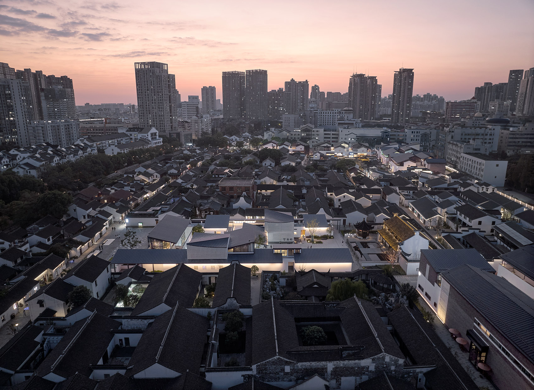 changzhou qingguo lane historical and cultural district weaving and updating design by original design studio tjad 28