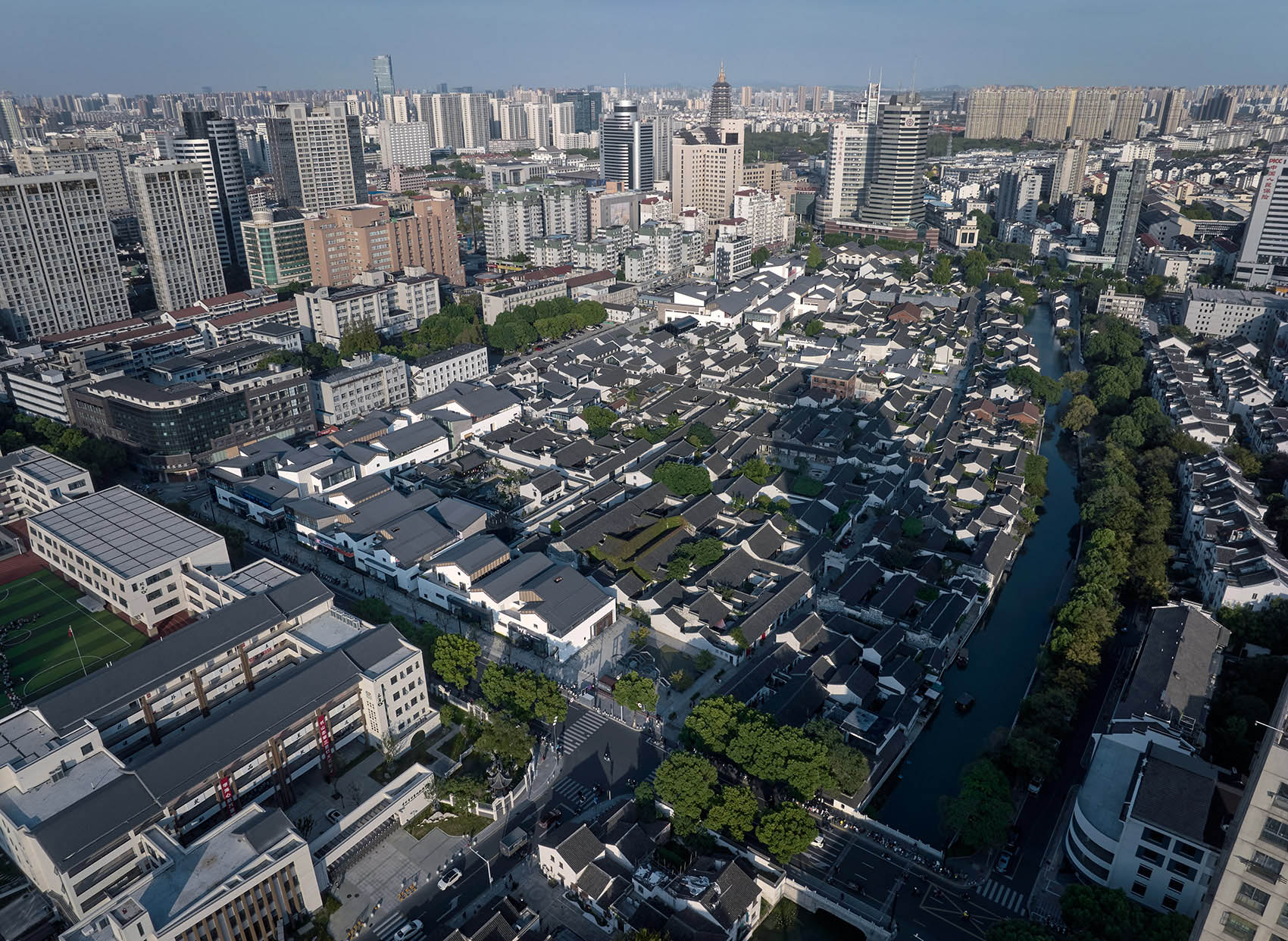changzhou qingguo lane historical and cultural district weaving and updating design by original design studio tjad 35