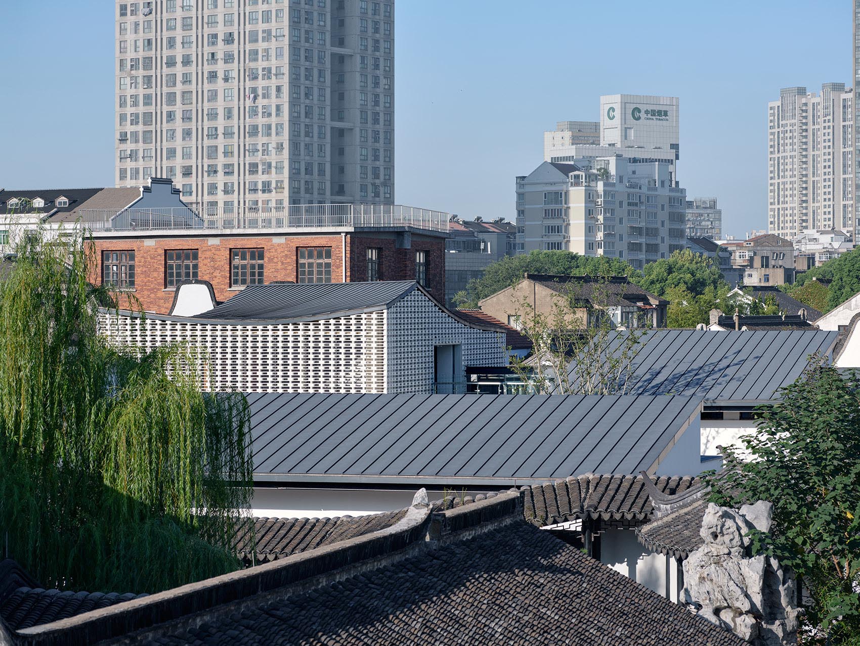changzhou qingguo lane historical and cultural district weaving and updating design by original design studio tjad 6
