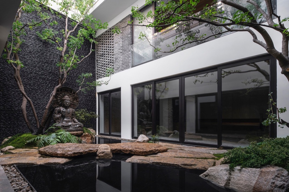 shanghai taohuayuan courtyard design by wuyanzhai gardening05夏珣