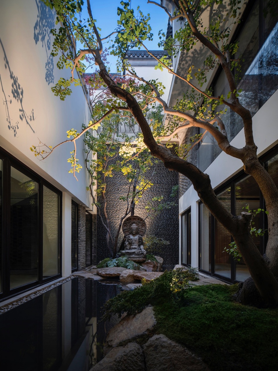 shanghai taohuayuan courtyard design by wuyanzhai gardening08夏珣