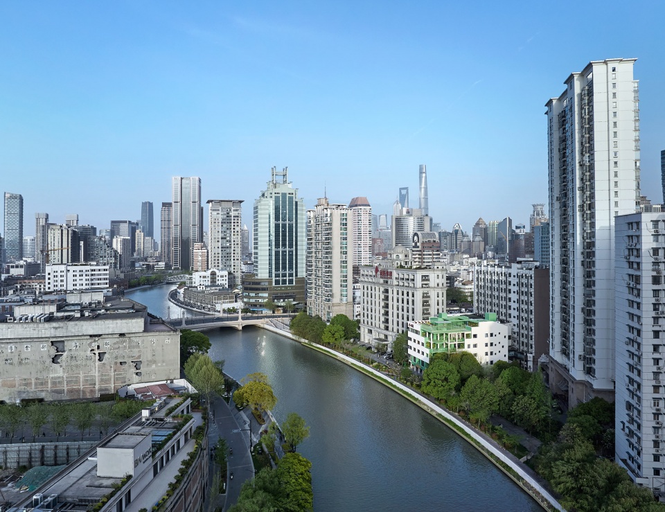 renovation of east nanjing road sub district community comprehensive life service center by tjad