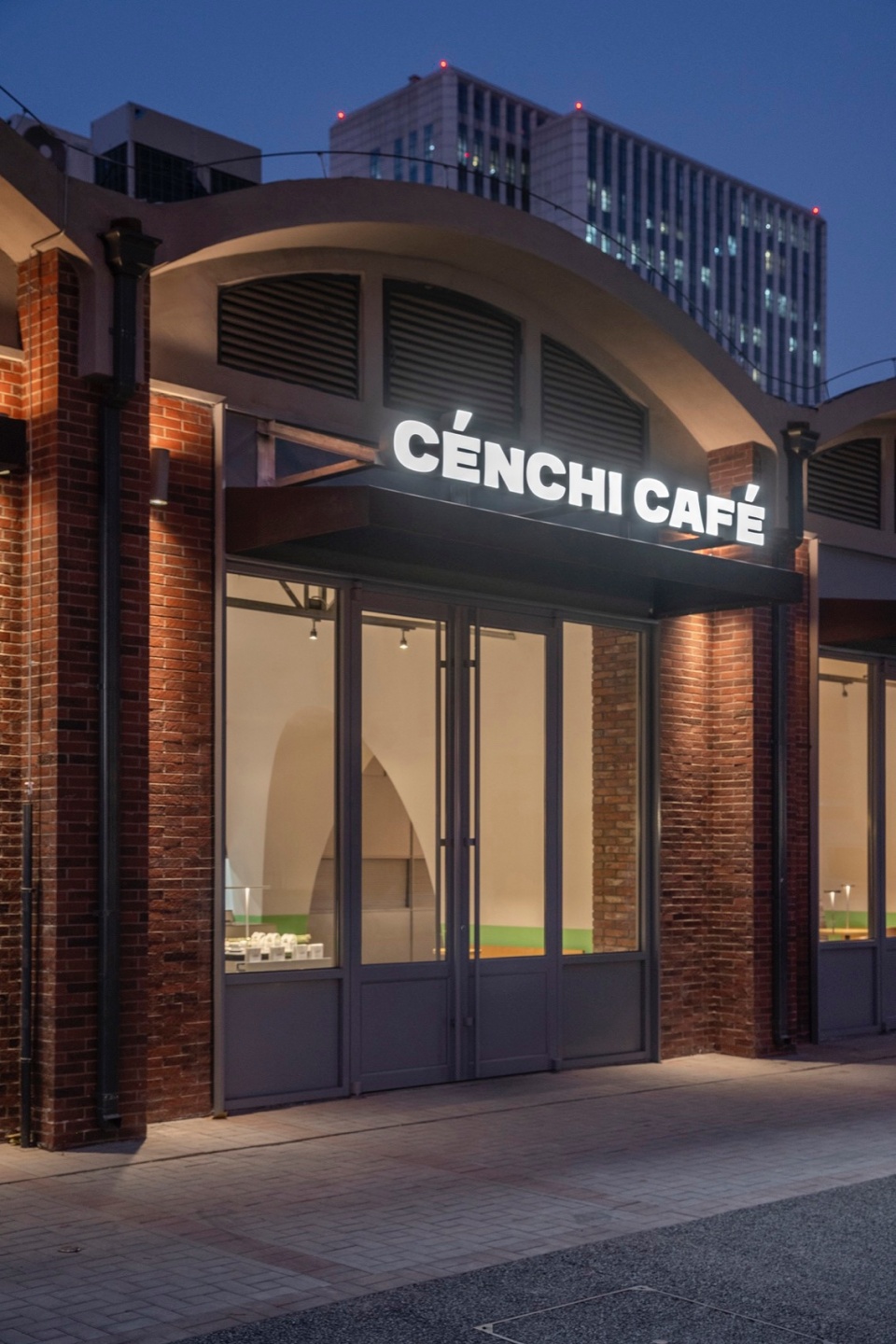 cenchi coffee satellite factory store by spacestation