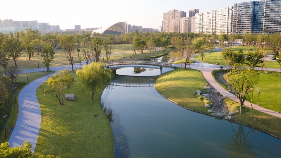 运河亚运公园 杭州园林设计院